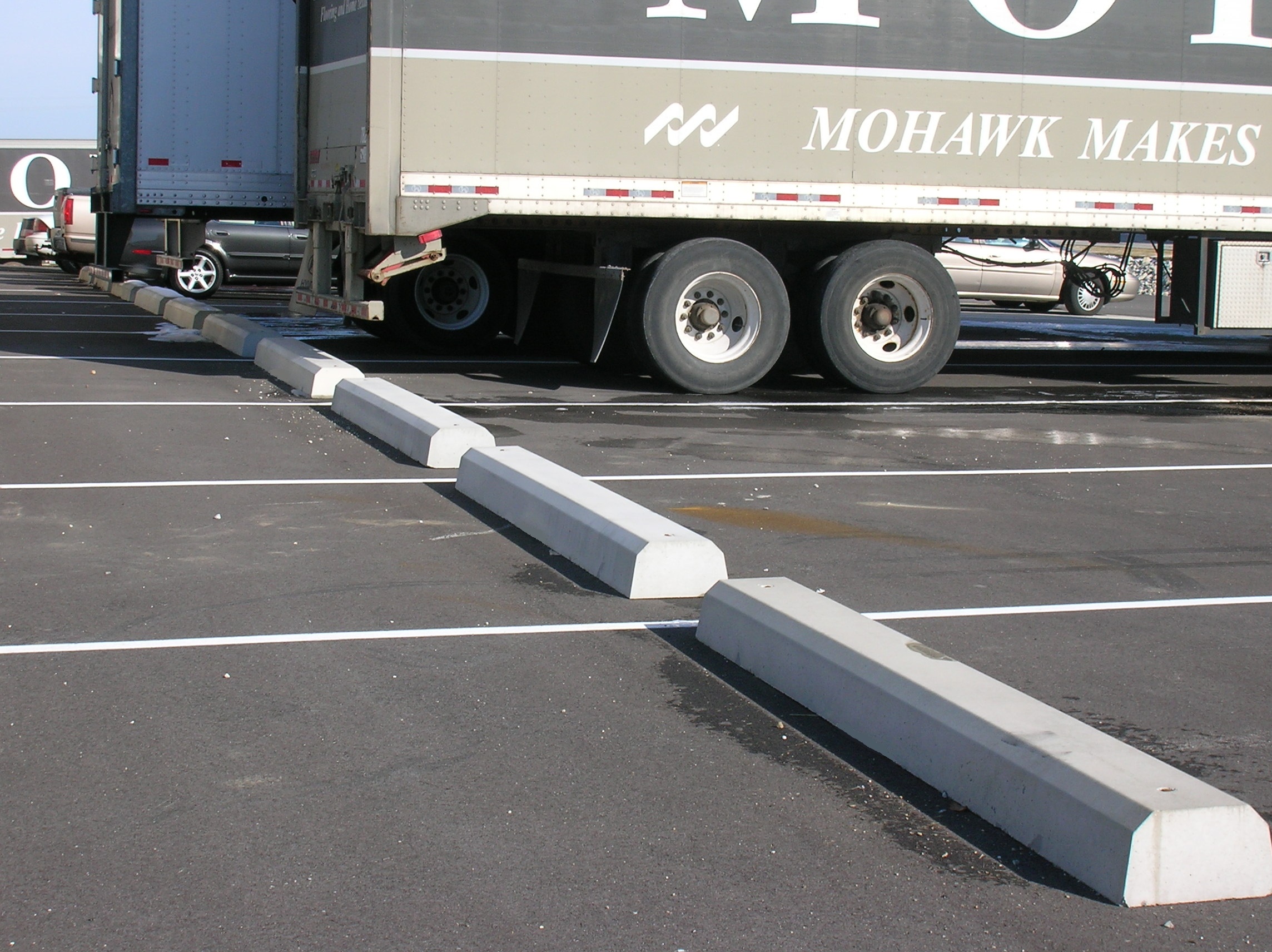 Concrete Truck Bumpers for a Terminal | Greenwood, IN